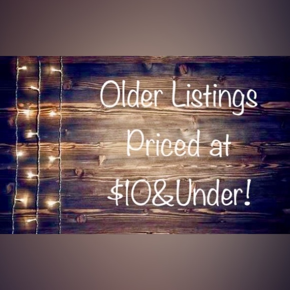 Older Listings $10 or Less!